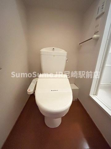 トイレ　ゆったりとした空間のトイレです