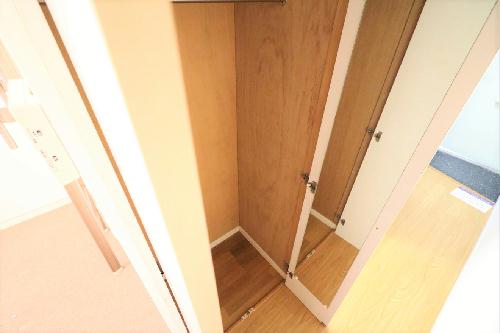 収納　大切な衣類を収納出来るクローゼットを完備！