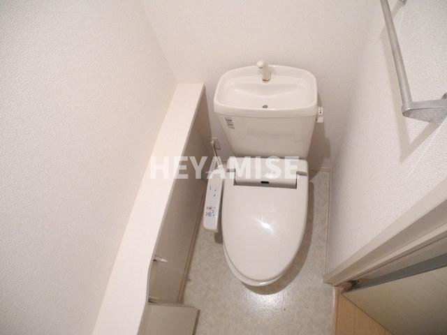 トイレ　※室内画像は別号室のもの