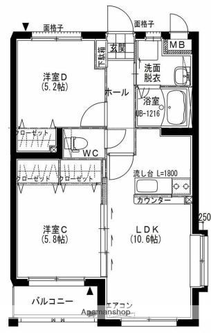 プランドール・フジ_間取り_0
