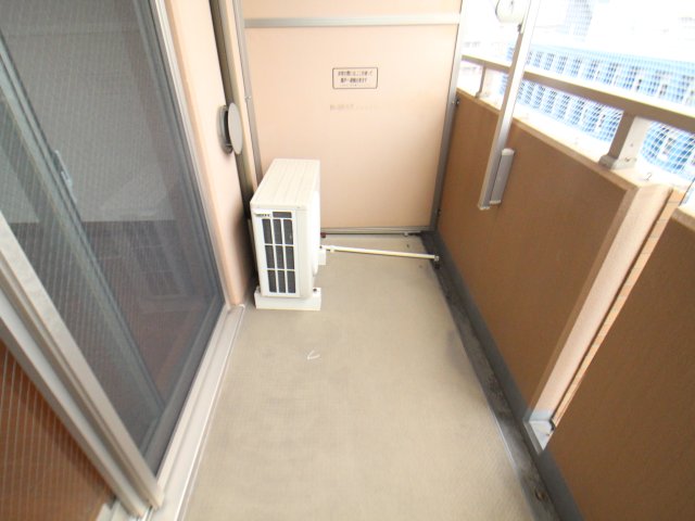 バルコニー　落ち着いた時間を過ごせるバルコニーです