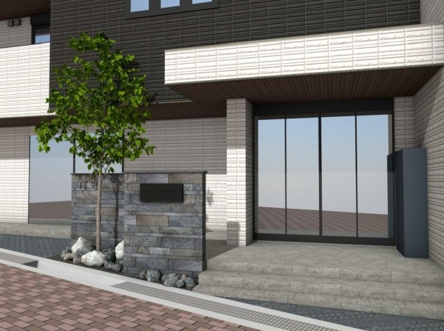 エントランス　完成パース