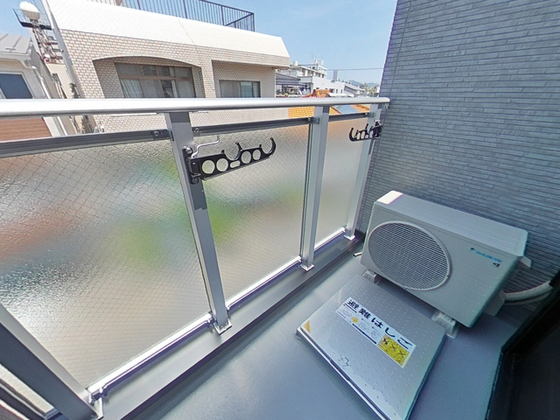 バルコニー　※別部屋の写真です