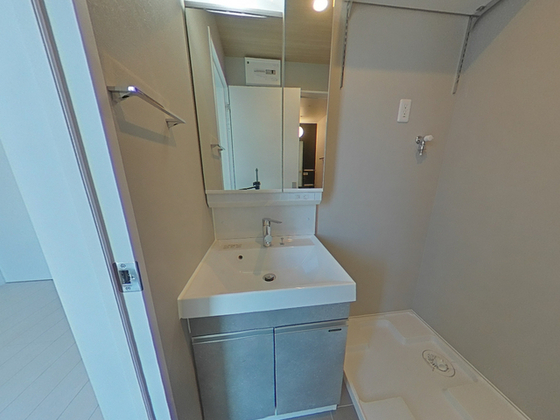 洗面設備　※別部屋の写真です