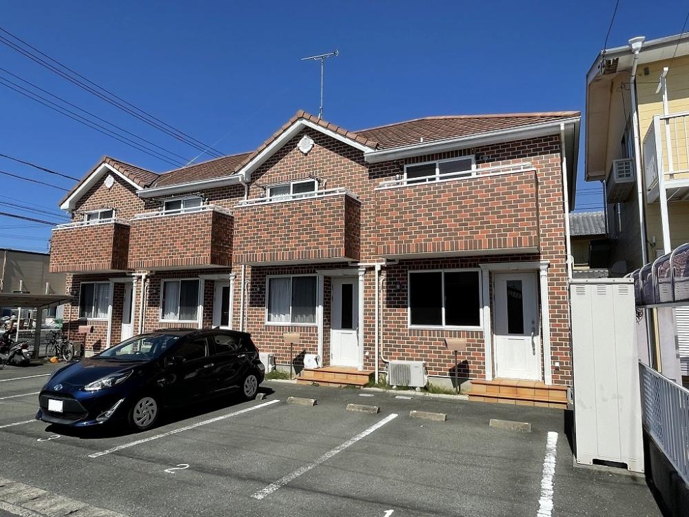 建物外観　赤レンガの外観。こだわりの住宅です。