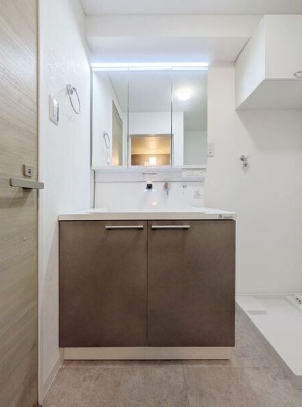 洗面設備　図面と現状に相違がある場合には現状を優先