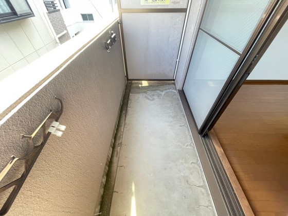バルコニー　※別部屋の写真です