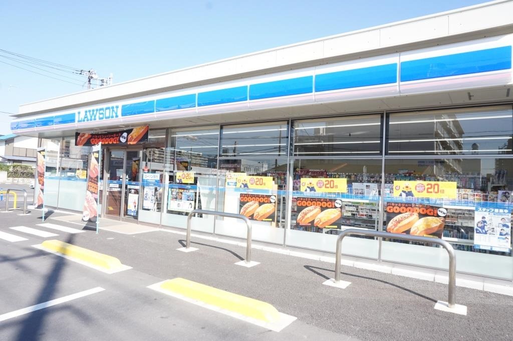 コンビニ　ローソン 越谷蒲生寿町店（コンビニ）まで502m