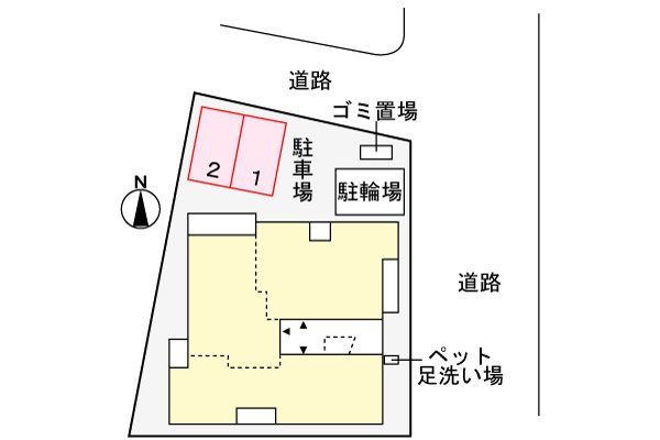 駐車場　間取図