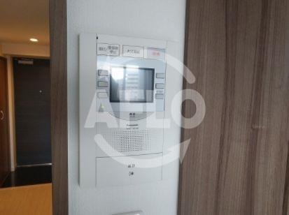 セキュリティ　アール大阪グランデ　ＴＶ付モニターホン