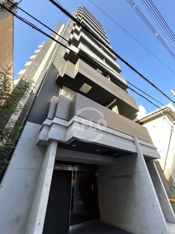 建物外観　アール大阪グランデ　スタイリッシュな外観