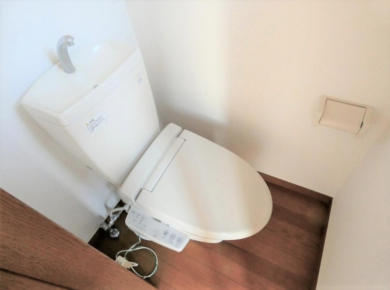 トイレ　ゆったりとした空間のトイレです