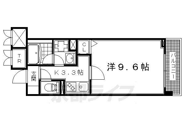 パインフィールド洛東の間取り