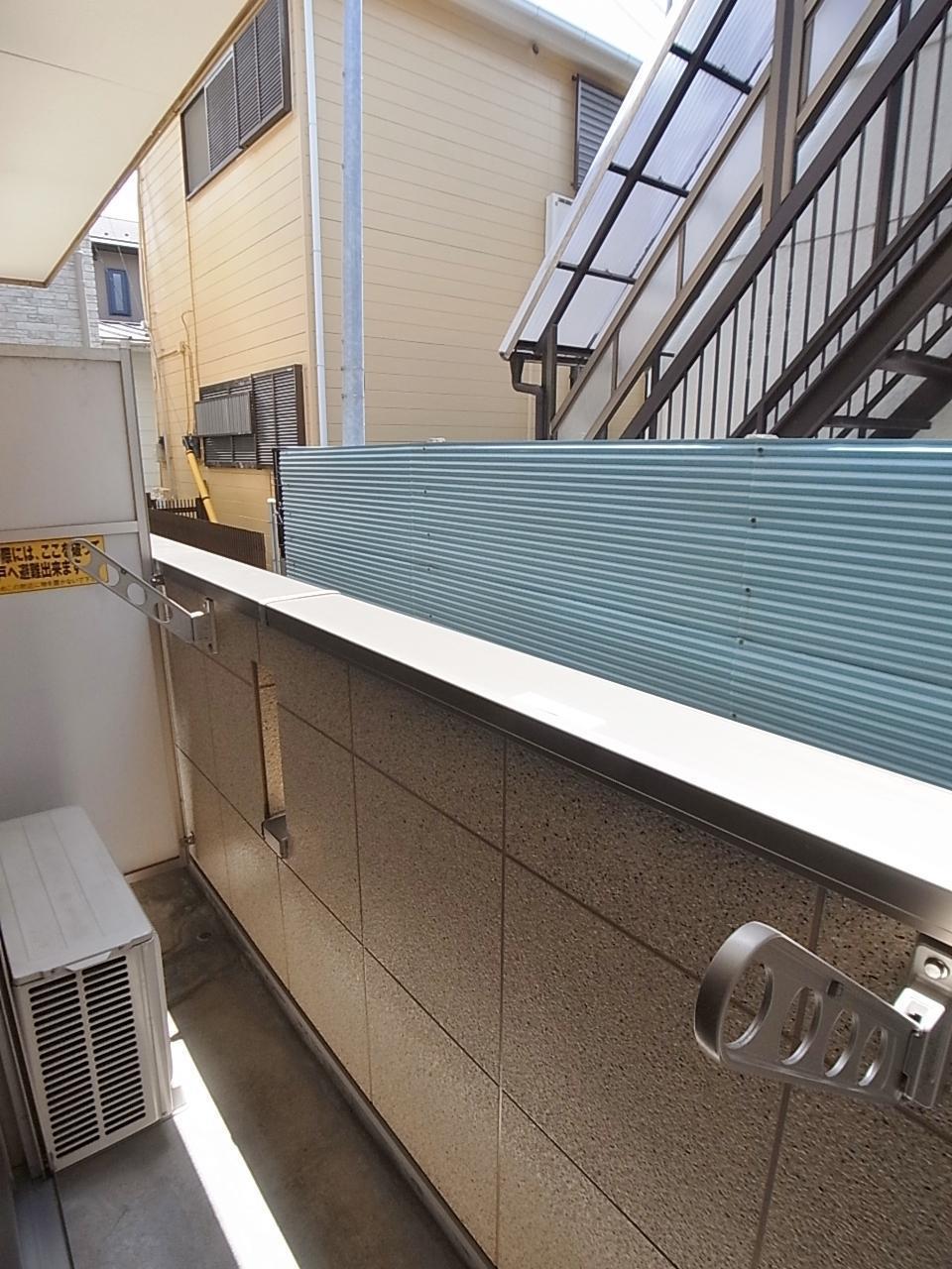バルコニー　洗濯ものも干せます
