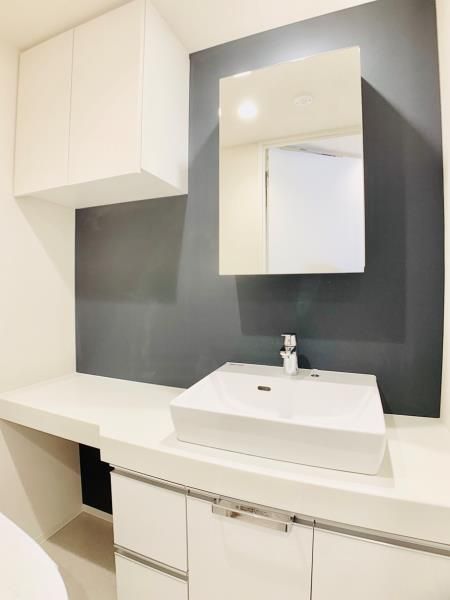 洗面設備　洗面所です