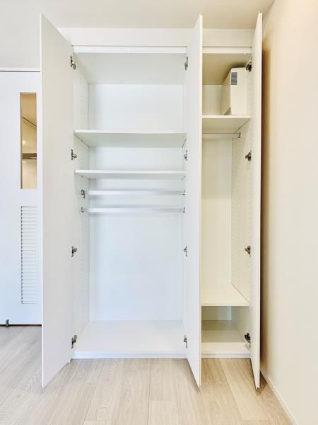 収納　ちょっとした収納スペースも充実しています