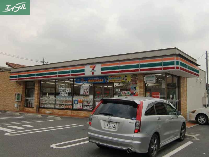 コンビニ　セブンイレブン岡山御南中東店（コンビニ）まで520m