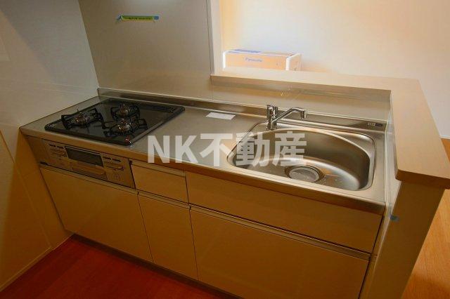 キッチン　お料理しやすいキッチンです