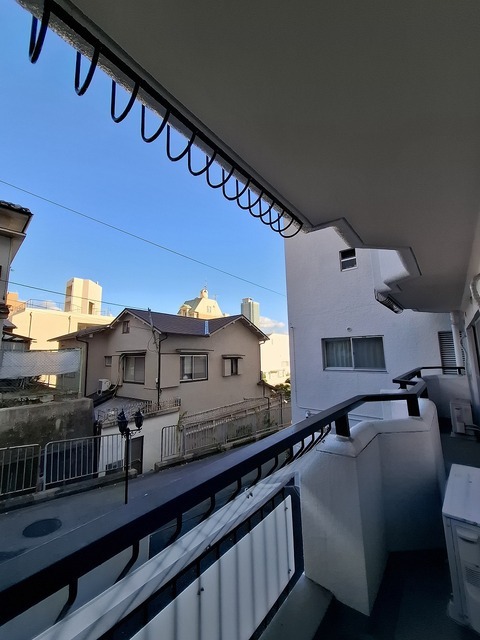バルコニー　２０２５年１２月撮影