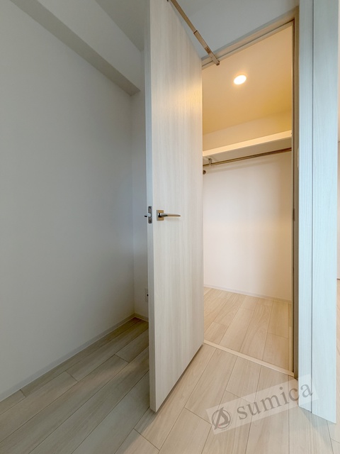 収納　たっぷりと収納できるウォークインクローゼット♪♪