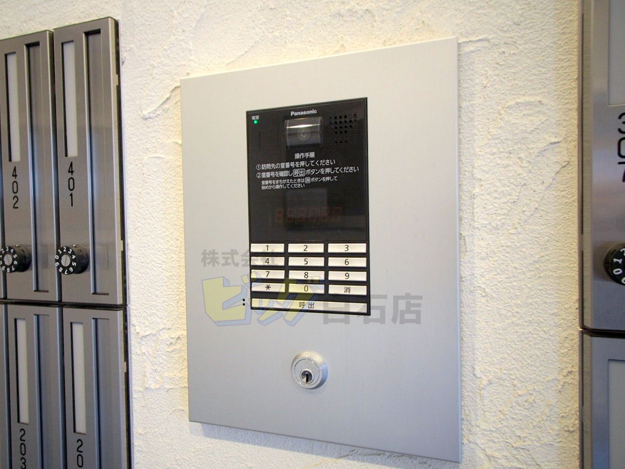 その他共有部分　防犯カメラ・ＴＶモニターホン設置で安心のセキュリティです♪