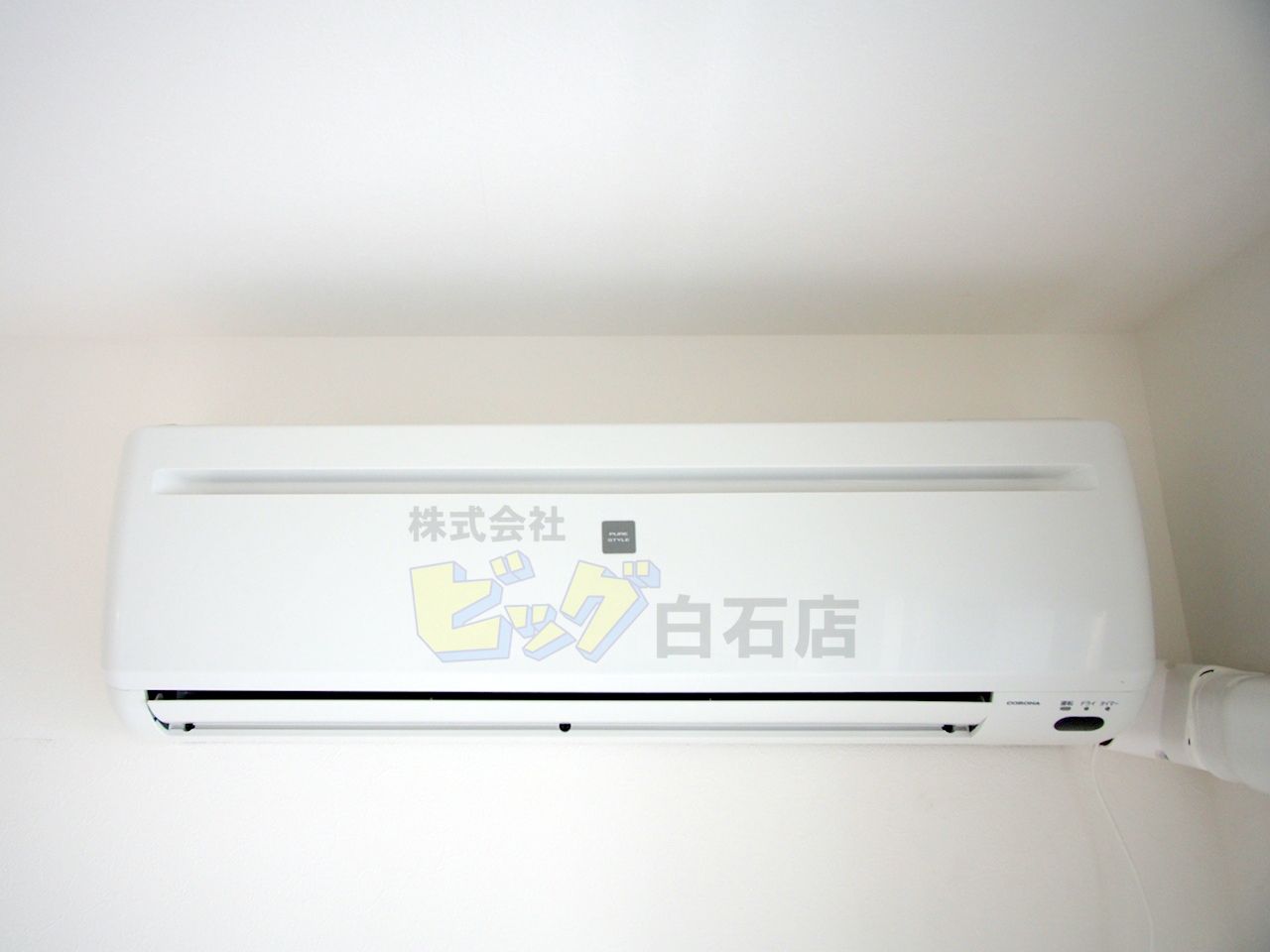 その他設備　夏も快適なエアコン付きです♪