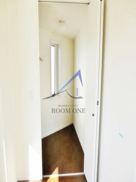 収納　ウォークインクローゼットです。