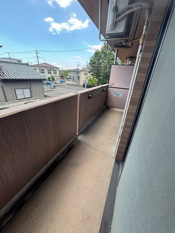 バルコニー　南向きのバルコニーがあります◎
