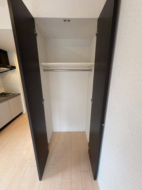 収納　クローゼットです