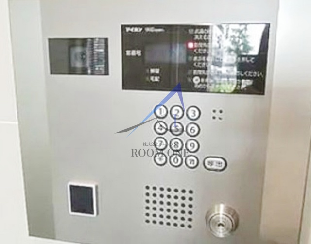 セキュリティ　オートロックです。