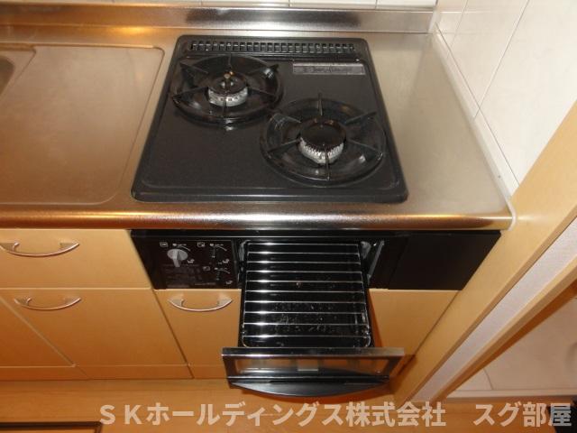 その他　魚焼きグリル付ガスコンロ