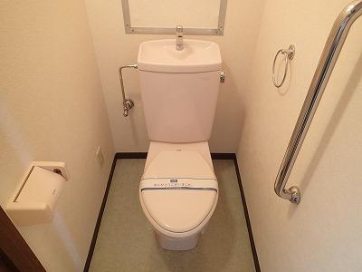 近鉄南大阪線 土師ノ里駅 徒歩21分 6階建 築28年のトイレ写真