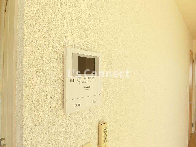セキュリティ　突然の来客もＴＶモニターホンでしっかり確認。