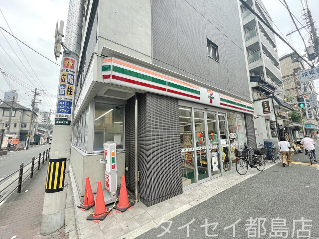 コンビニ　セブンイレブン大阪蒲生3丁目店（コンビニ）まで391m
