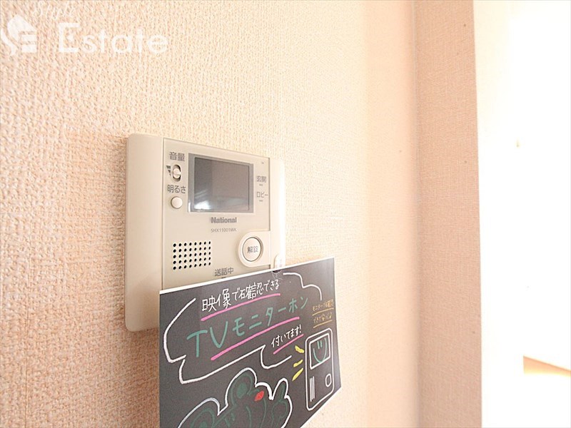 セキュリティ　モニター付きインターホン