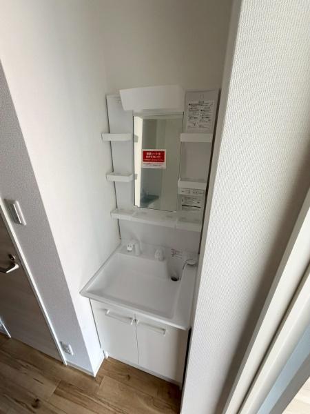 洗面設備　洗濯機置場