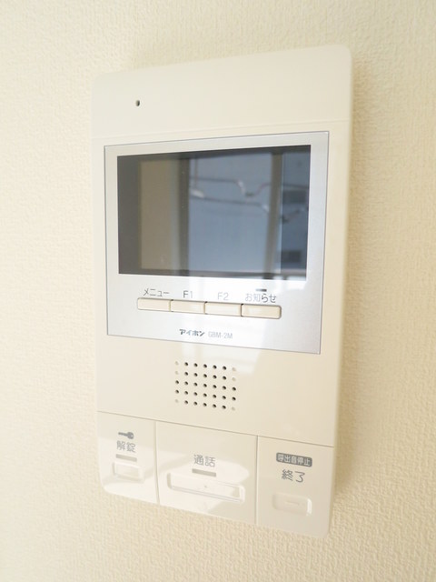 セキュリティ　来訪者も確認できるＴＶドアフォン