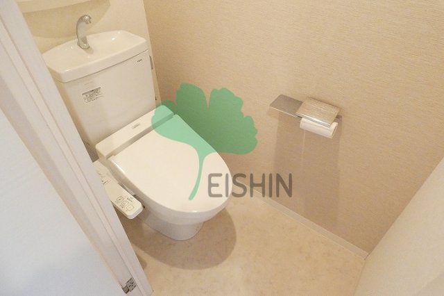 トイレ　清潔感のあるトイレです。