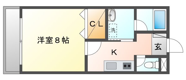 LaMaisonBonheurの間取り写真