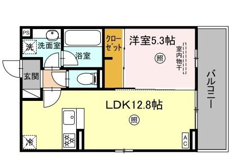 ヴィバーチェの間取り写真