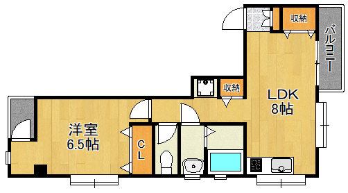 東急東横線 元住吉駅 徒歩14分 4階建 築38年の間取り写真