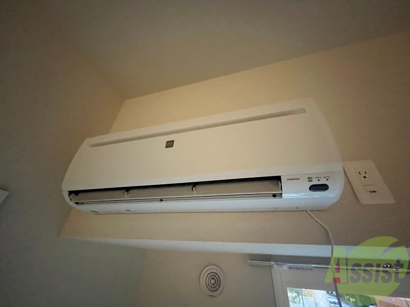 その他設備　エアコンがありますので夏でも快適に過ごせます！
