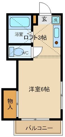 ウエストヒルの間取り写真
