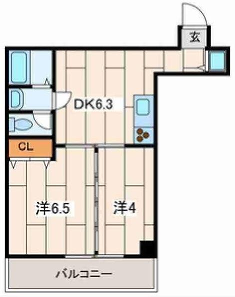 ローズマンションR&Aの間取り写真