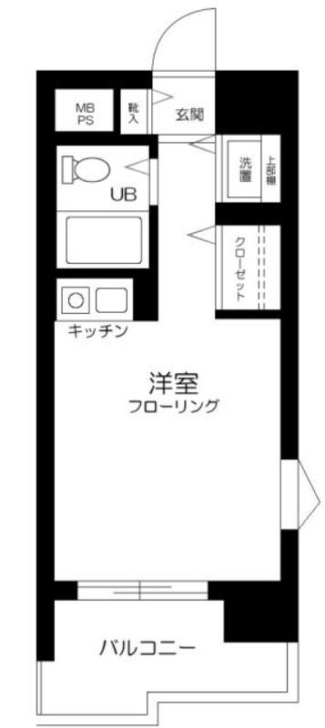 日神パレス平和島の間取り写真