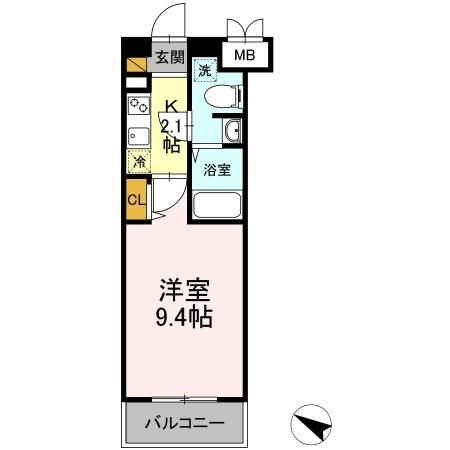 アーバンシャトー千葉中央の間取り写真