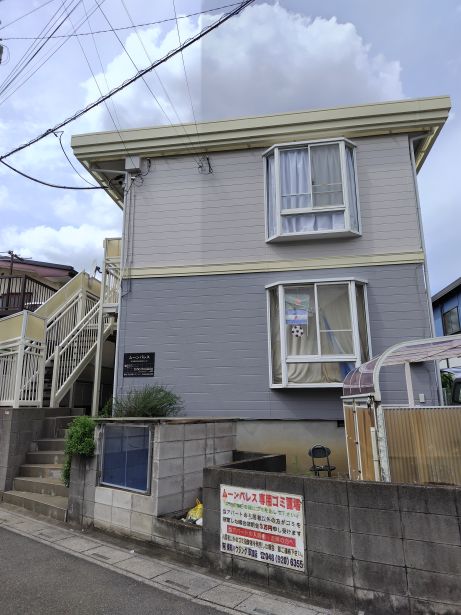建物外観　外壁塗装工事完了致しました。