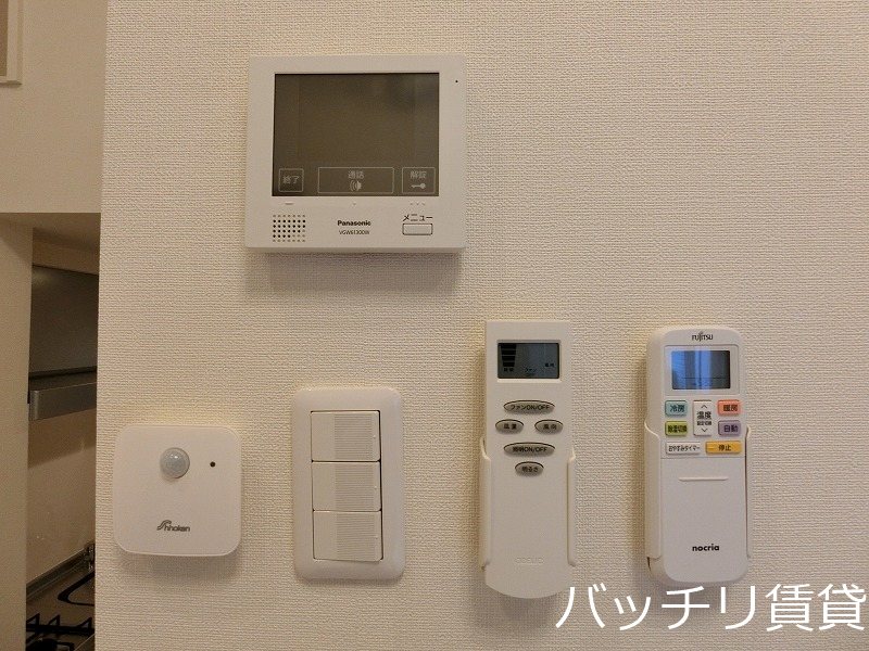 セキュリティ　別室写真の為、現状を優先いたします。
