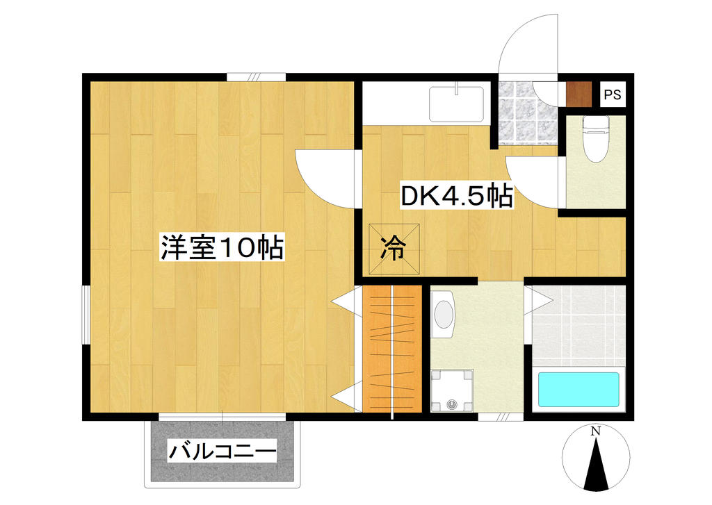 チェリス南明館IIの間取り