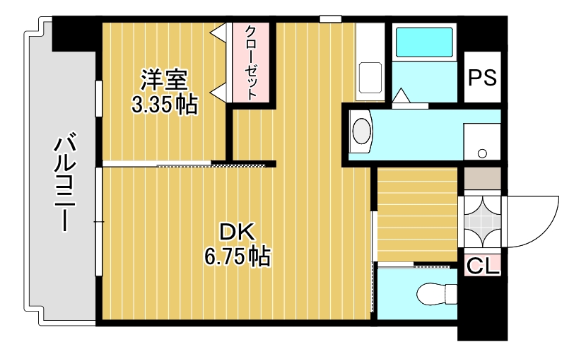 フェリシエ馬借の間取り